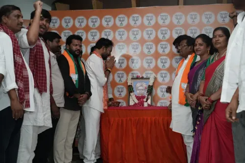 Kishan Reddy pays tribute to Komaram Bheem on Jayanti