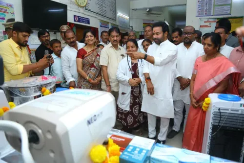 Kishan Reddy Reaffirms Push to Expand Healthcare Access