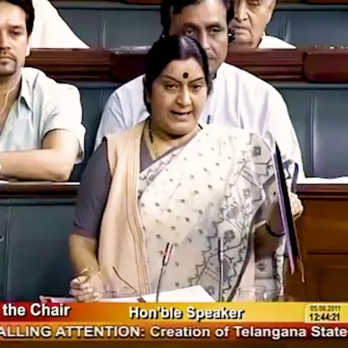 Kishan Reddy recalls Sushma Swaraj's 2011 Telangana speech on Formation Day
