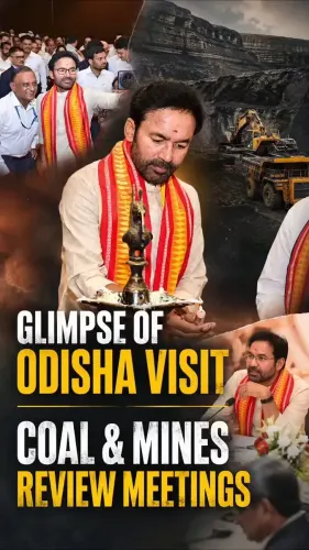 Kishan Reddy Reviews NALCO, MCL, NLCIL Operations in Odisha