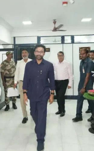 Kishan Reddy Reviews SCCL in Miners' Uniform at Hyderabad
