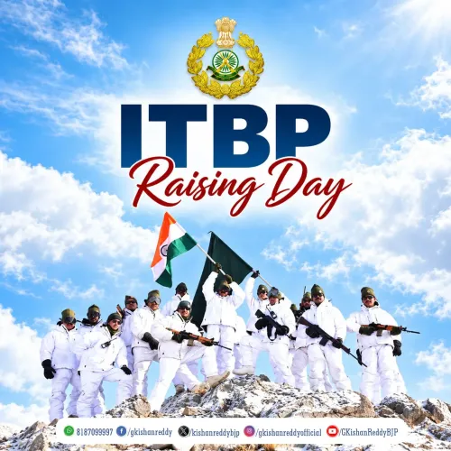 Kishan Reddy Salutes ITBP Himveers on 64th Raising Day