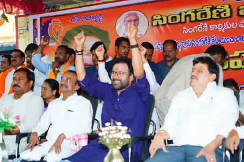 Kishan Reddy: Tadicherla Block 2 allotted to Singareni sans auction