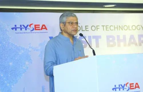 Kishan Reddy, Vaishnaw Address HYSEA Tech Townhall in Hyderabad