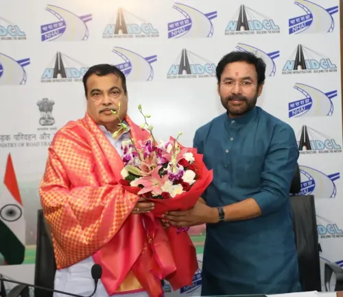 Kishan Reddy Wishes Gadkari on Birthday, Hails Road Infrastructure Work