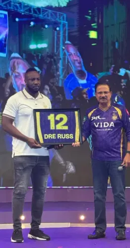 KKR Honors Andre Russell by Retiring Jersey No. 12