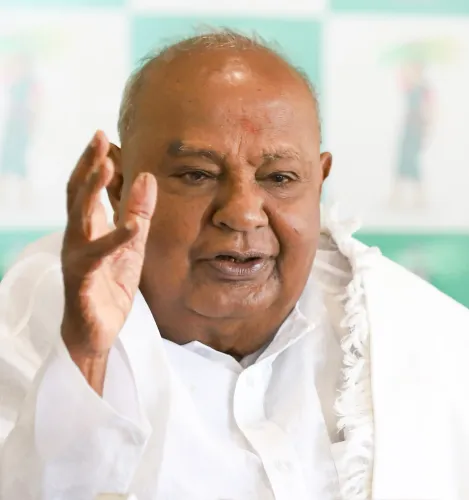 कांग्रेस के अपमानजनक रिश्ते के कारण देवगौड़ा ने तलाक पर मजाकिया प्रतिक्रिया दी