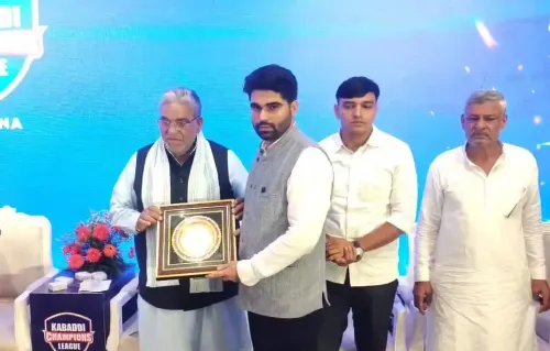 क्या कृष्ण लाल पवार ने सोनीपत में कबड्डी चैंपियंस लीग हरियाणा का शुभारंभ किया?