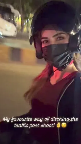Why Kriti Sanon Prefers a Bike Ride to Luxury Cars After Filming