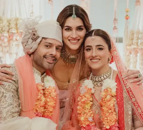 Did Kriti Sanon Just Reveal That Her Sister Nupur and Stebin Ben Dated for Over Five Years Before Their Wedding?
