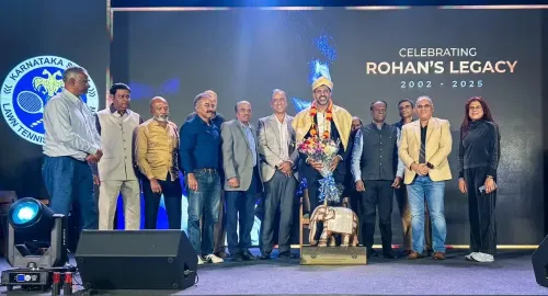 How Did KSLTA Celebrate Rohan Bopanna's Legacy in Bengaluru?