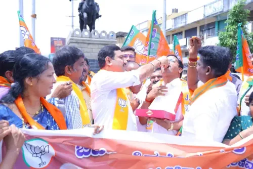 How Did K'taka BJP Celebrate GST Reforms?