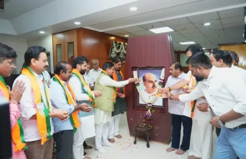 Karnataka BJP marks Syama Prasad Mookerjee's 125th birth anniversary in Bengaluru