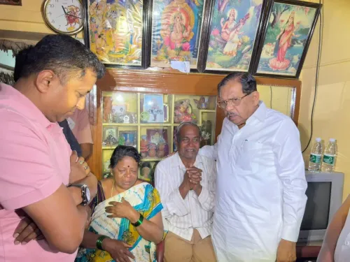 Did K'taka HM Parameshwara Meet the Grieving Family of Indo-Canadian Software Professional?