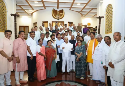 Karnataka Valmiki scam: BJP urges Governor to question Nagendra's Cabinet return