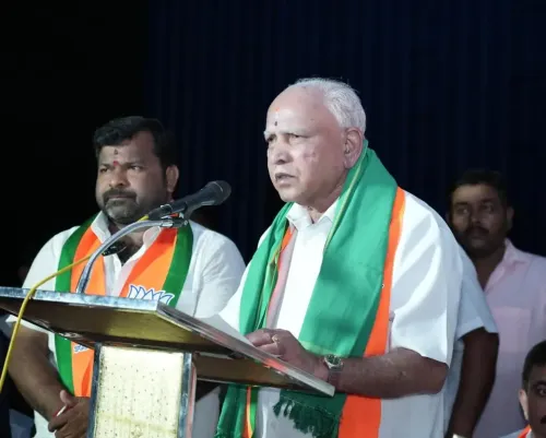 Yediyurappa Calls on Voters to Reject Congress in Upcoming Davanagere By-Election