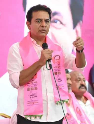 KTR, Kavitha slam Rahul Gandhi's silence on Telangana student lathi-charge