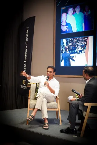 KTR Meets 100+ Entrepreneurs in Closed-Door Business Huddle