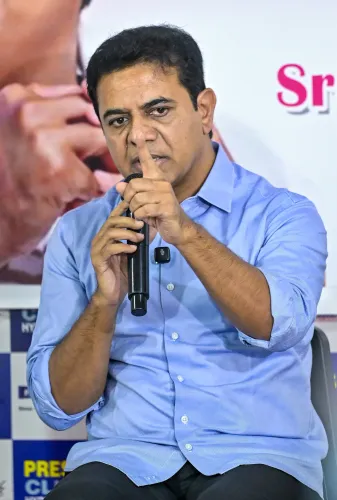 केटीआर ने राहुल गांधी को लिखा पत्र: सीएम रेवंत रेड्डी की 'क्रिमिनल वेस्ट' टिप्पणी पर सार्वजनिक माफी की मांग