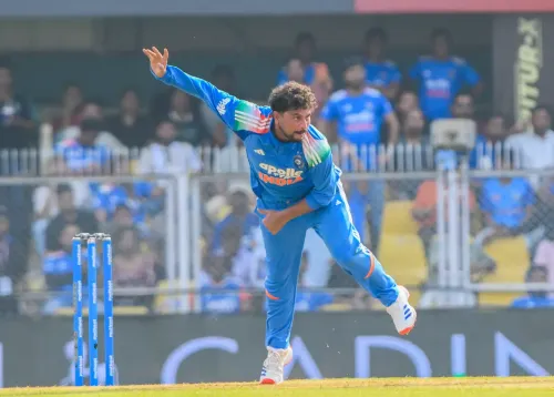 Kuldeep Yadav wins Impact Player award after India's 2-1 ODI series win vs West Indies