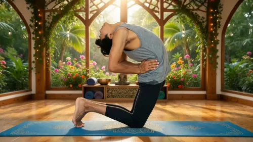 क्या आप कमर दर्द से जूझ रहे हैं? आजमाएं 'अर्द्धउष्ट्रासन'