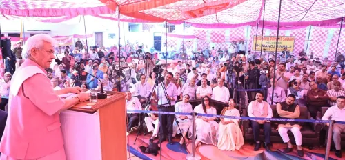 L-G Sinha Affirms Central Government's Dedication to Facilitating Return of Kashmiri Pandits