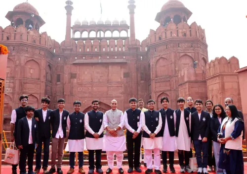 लाल किले पर पहली बार वंदे मातरम की धुन: रक्षा मंत्री राजनाथ सिंह बोले — 'हर भारतीय अभिभूत'