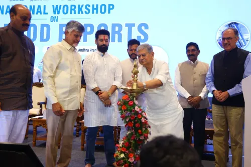 Lalan Singh addresses National Seafood Export Workshop in Visakhapatnam