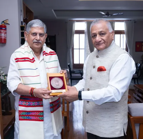 Lalan Singh Meets Mizoram Governor, Discusses Fisheries Growth