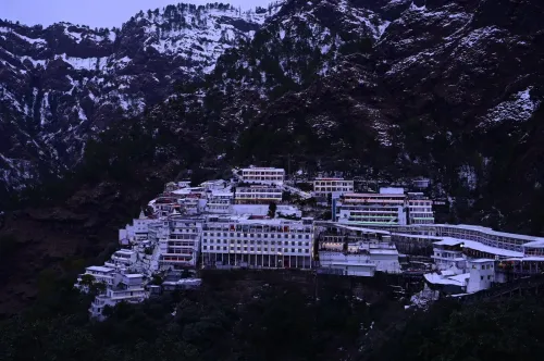 Vaishno Devi shrine track hit by landslide, yatra continues via old route
