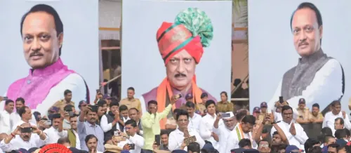 How did Ajit Dada's departure impact Maharashtra's political scene?