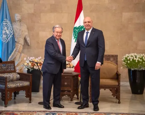 Lebanese President denounces attack on UN convoy