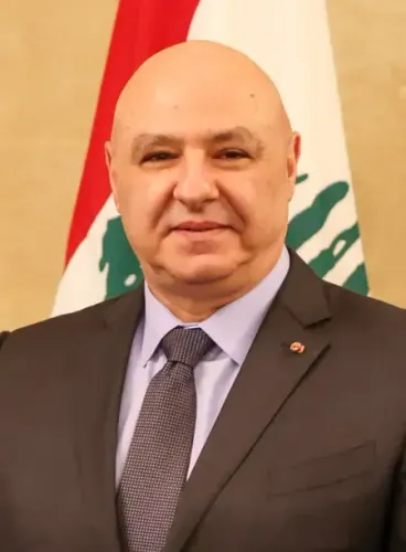 What is Lebanese president urging regarding Israel's attacks?