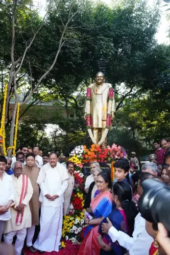 Was the Statue of Legendary Singer S.P. Balasubrahmanyam Unveiled in Hyderabad Amid Controversy?
