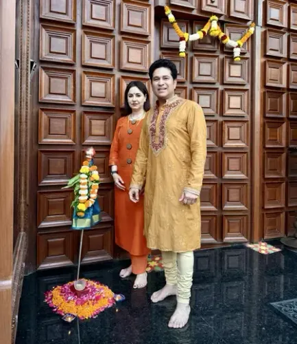 Celebrating New Beginnings and Dreams: Tendulkar and Yadav Share Gudi Padwa Blessings