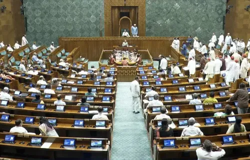 Lok Sabha adjourned till 2 pm for third day as Opposition sloganeering disrupts Question Hour