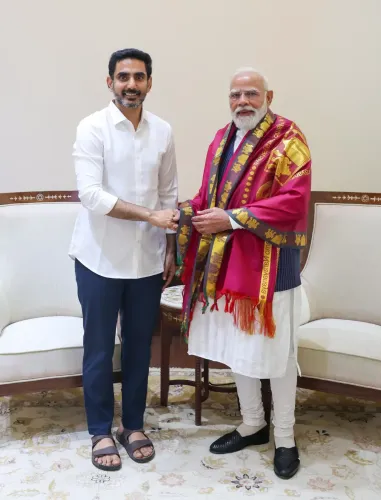 Nara Lokesh Expresses Gratitude to PM Modi for Amaravati Bill Passage