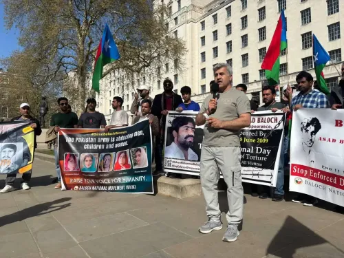 BNM Protests in London Highlight Human Rights Violations in Balochistan