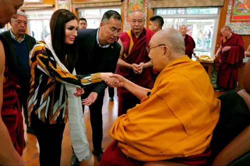 Laura Loomer Engages with Dalai Lama: A Meeting of Compassion and Resilience