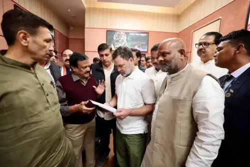 Did LoP Gandhi Visit Indore to Support Families Affected by Contaminated Water?