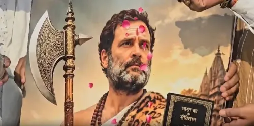 Rahul Gandhi's 56th birthday: Youth Congress hails him as Parashuram in Varanasi, BJP objects