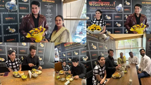 Junaid Khan and Khushi Kapoor Indulge in Pune's Misal Pav During 'Loveyapa' Promotions