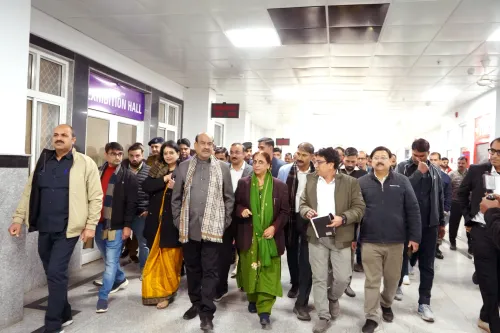 Lok Sabha Speaker Om Birla Inspects MBS Hospital in Kota