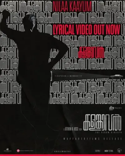 What’s the Buzz About the Lyrical Video for 'Nilaa Kaayum' from Mammootty's 'Kalamkaval'?