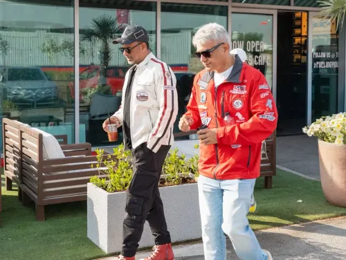 Did Madhavan and Ajith Meet at Dubai Autodrome?