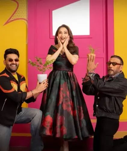 What Did Madhuri Dixit Remember About Jackie Shroff & Anil Kapoor on the Set of 'Karma'?
