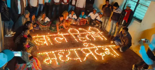 क्या मध्य प्रदेश के स्थापना दिवस की पूर्व संध्या पर दीपों ने रोशनी बिखेरी?