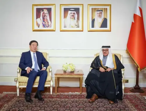 चीन के विशेष दूत जाई जून की बहरीन के विदेश मंत्री से महत्वपूर्ण वार्ता