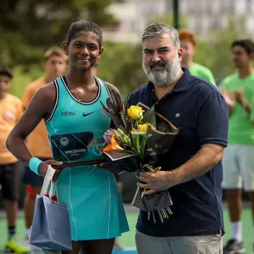 Maaya Rajeswaran wins ITF W35 Lagos double, breaks Sania Mirza's record at 17