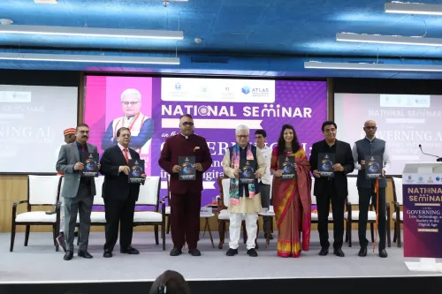 Maharashtra Governor releases JGU's AI Governance Report 2026 at national seminar